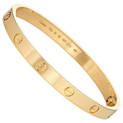 pre owned Cartier love bracelet